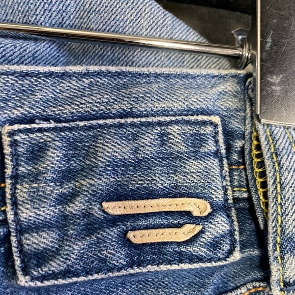 DIESEL INDUSTRY Size 33 MADE IN ITALY Button Fly Jeans - Picture 4 of 5